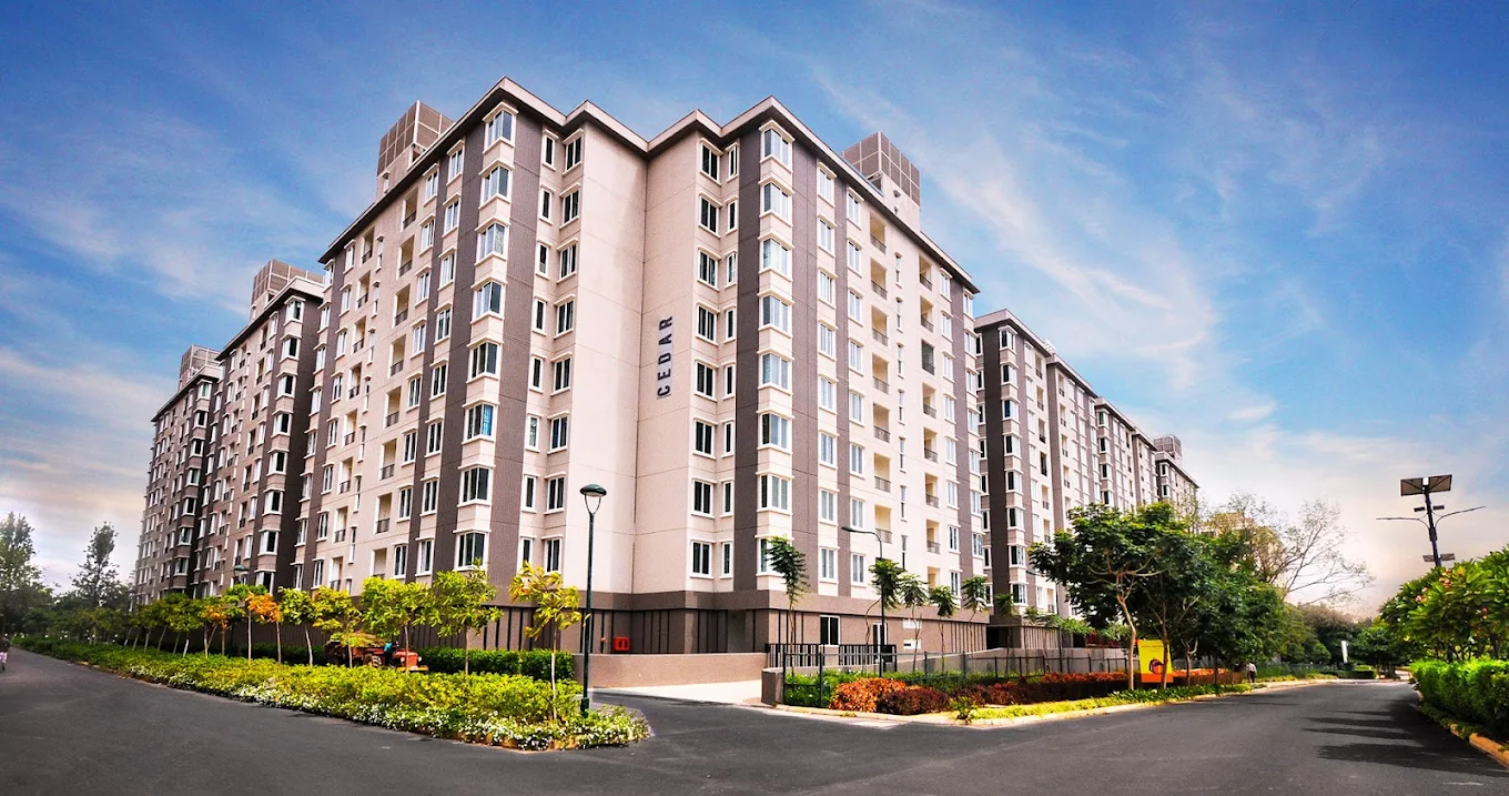 Garden View of Brigade Orchards Bengaluru